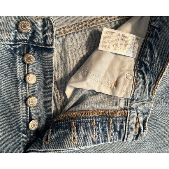 Old Navy Women High-Rise Slouchy Straight Jeans Size 14 - Picture 4 of 7